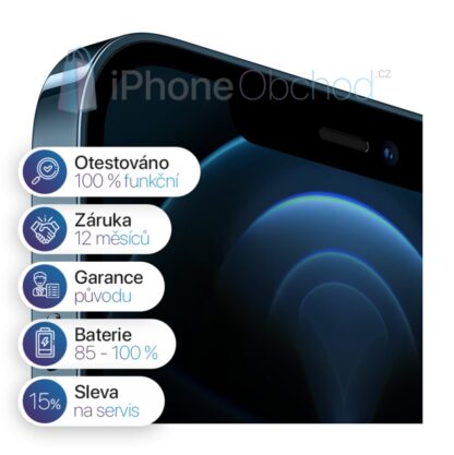 iPhone 12 Pro MAX 128GB Pacific Blue - Obrázek 7