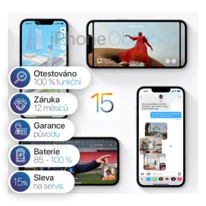 iPhone 13 256GB blue - Obrázek 6
