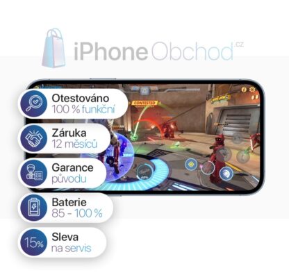 iPhone 13 256GB blue - Obrázek 7