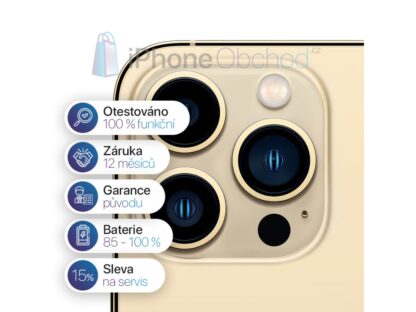 iPhone 13 Pro MAX 256GB gold - Obrázek 5