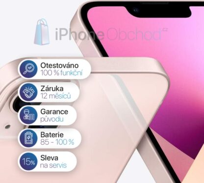 iPhone 13 128GB pink - Obrázek 7