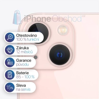 iPhone 13 128GB pink - Obrázek 8